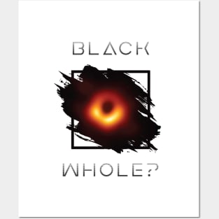 Black Hole Posters and Art